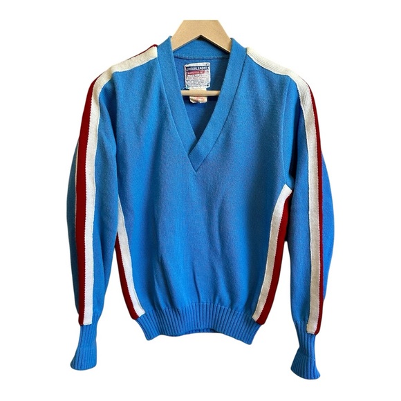 Vintage Cheerleader Sweater 50’s-60’s Cheerleader Supply Co. Size S‎ - Picture 1 of 9
